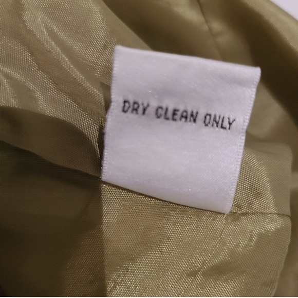 Two Piece EUC Rickie Freeman Teri Jon skirt suit with blazer green & pink size 8 - Picture 8 of 10